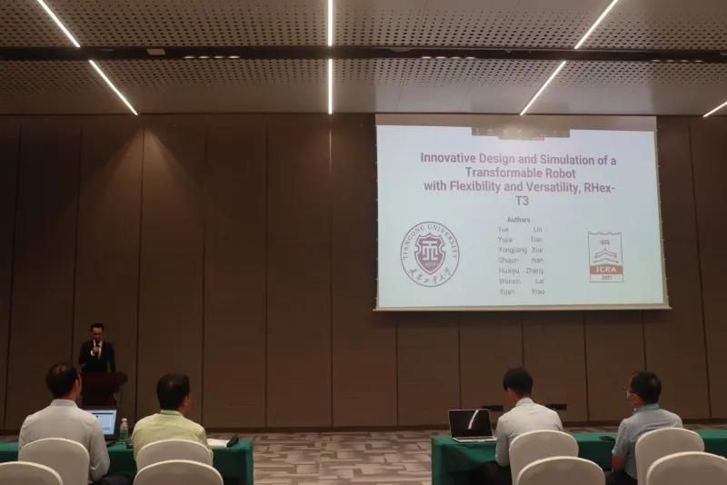 Presenting RHex-T3 at ICRA 2021